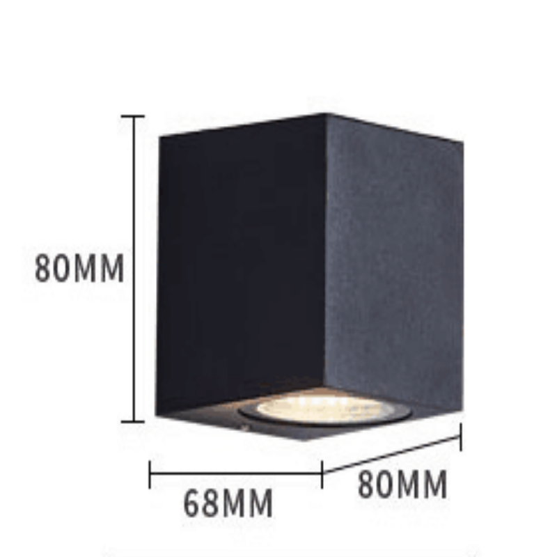 6w waterproof Elliptical rectangular shape light - 图片 6